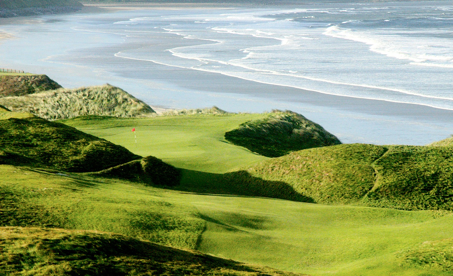 Ballybunion Old, hole 11, from beside the 10th green